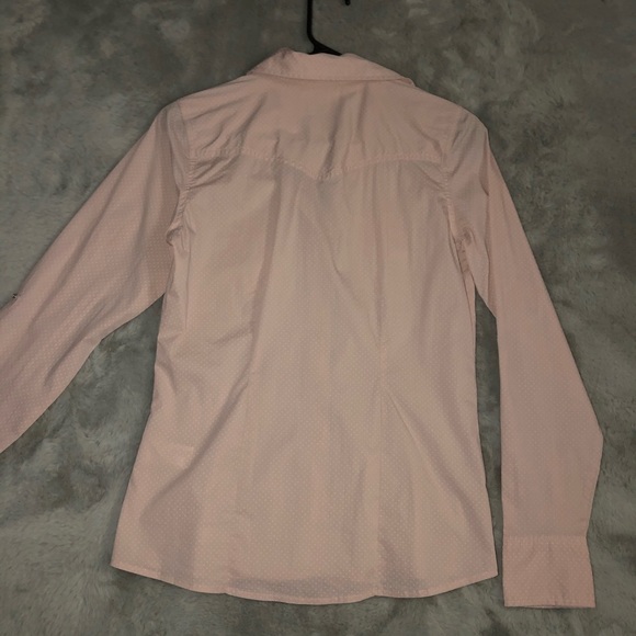Buffalo David Bitton Shirt Pink Button-Up Cotton - Picture 2 of 10